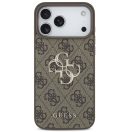 Guess 4G Big Logo Apple iPhone 17 Pro Max hátlap tok, barna