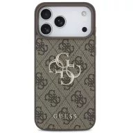 Guess 4G Big Logo Apple iPhone 17 Pro hátlap tok, barna