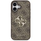 Guess 4G Big Logo Apple iPhone 17 hátlap tok, barna