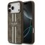 Guess 4G Printed Stripes Apple iPhone 17 Pro Max MagSafe hátlap tok, barna
