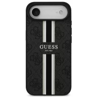   Guess 4G Printed Stripes Apple iPhone Air (2025) MagSafe hátlap tok, fekete