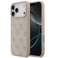   Guess 4G Ring Classic Logo Apple iPhone 17 Pro Max MagSafe hátlap tok, rózsaszín