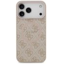 Guess 4G Ring Classic Logo Apple iPhone 17 Pro Max MagSafe hátlap tok, rózsaszín