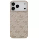 Guess 4G Ring Classic Logo Apple iPhone 17 Pro MagSafe hátlap tok, rózsaszín