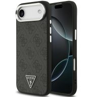   Guess 4G Triangle Logo Apple iPhone Air (2025) MagSafe hátlap tok, fekete-ezüst