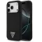 Guess Silicone Triangle Logo Apple iPhone 17 Pro MagSafe hátlap tok, fekete
