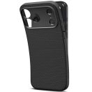 Spigen Liquid Air Apple iPhone 17 Pro Max tok, Matte Black, fekete