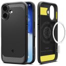 Spigen Rugged Armor MagFit Apple iPhone 17 tok, MagSafe, Matte Black, fekete (sérült csomagolás)