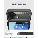 Spigen Rugged Armor MagFit Apple iPhone 17 tok, MagSafe, Matte Black, fekete (sérült csomagolás)