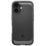   Spigen Rugged Armor MagFit Apple iPhone 17 tok, MagSafe, Matte Black, fekete