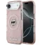 Karl Lagerfeld IML Choupette Head Logo iPhone Air (2025) MagSafe kompatibilis hátlap tok, rózsaszín