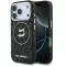 Karl Lagerfeld IML Choupette Head Logo iPhone 17 Pro MagSafe kompatibilis hátlap tok, fekete