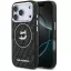 Karl Lagerfeld IML Choupette Head Logo iPhone 17 Pro MagSafe kompatibilis hátlap tok, fekete