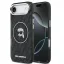 Karl Lagerfeld IML Karl Head Logo iPhone Air (2025) MagSafe kompatibilis hátlap tok, fekete