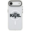 Karl Lagerfeld IML Karl Sketch Logo iPhone Air (2025) MagSafe kompatibilis hátlap tok, átlátszó