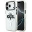 Karl Lagerfeld IML Karl Sketch Logo iPhone 17 Pro MagSafe kompatibilis hátlap tok, átlátszó