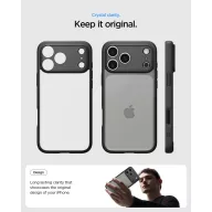   Spigen Ultra Hybrid Apple iPhone 17 Pro Max tok, Matte Black, fekete