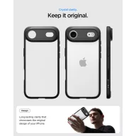   Spigen Ultra Hybrid Apple iPhone Air (2025) tok, Matte Black, fekete