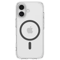   Spigen Ultra Hybrid Magfit Apple iPhone 17 tok, MagSafe, Clear Graphite, szürke