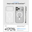 Spigen Ultra Hybrid Magfit Apple iPhone 17 Pro tok, MagSafe, Clear White, fehér