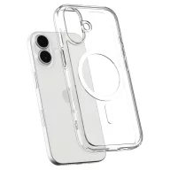   Spigen Ultra Hybrid Magfit Apple iPhone 17 tok, MagSafe, Clear White, fehér