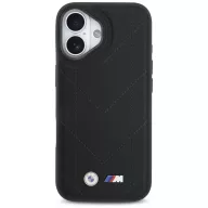   BMW M Quilted Logo Apple iPhone 17 MagSafe hátlap tok, fekete