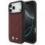 BMW M Quilted Logo Apple iPhone 17 Pro Max MagSafe hátlap tok, piros