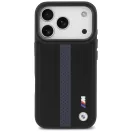 BMW M Perforated Stripe Logo Apple iPhone 17 Pro MagSafe hátlap tok, kék