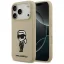 Karl Lagerfeld Silicone Karl Sketch & Logo iPhone 17 Pro Max MagSafe kompatibilis hátlap tok, barna