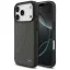 Mercedes Leather Large Laurel Leave Apple iPhone 17 Pro MagSafe hátlap tok, antracit szürke