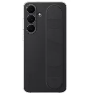   Samsung Galaxy S25 FE Standing Grip gyári hátlap tok, fekete