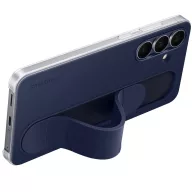  Samsung Galaxy S25 FE Standing Grip gyári hátlap tok, sötétkék