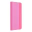 Forcell Sensitive Samsung Galaxy S25 FE oldalra nyíló flip tok, rózsaszín