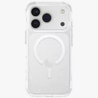   Uniq Lifepro Extreme Magclick Apple iPhone 17 Pro MagSafe csillámos tok, átlátszó