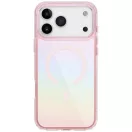 Uniq Iridescia Magclick Apple iPhone 17 Pro MagSafe tok, Pink Prism