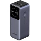 Ugreen PB724 Powerbank / külső akkumulátor LED kijelzővel, USB-A-USB-C, 12000mAh, 100W, QC+PD, szürke