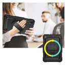 Tech-Protect Solid Samsung Galaxy Tab S10 FE+ tablet tok kitámasztóval, fekete