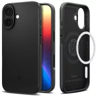 Spigen Thin Fit MagFit Apple iPhone 17 tok, Black, fekete