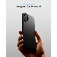 Spigen Thin Fit MagFit Apple iPhone 17 tok, Black, fekete