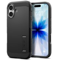   Spigen Tough Armor T MagFit Apple iPhone 17 tok, MagSafe, fekete