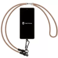   Tactical Wire Snake 2in1 USB-C-USB-C töltő-és adatkábel / univerzális vállpánt, 1,2m, barna