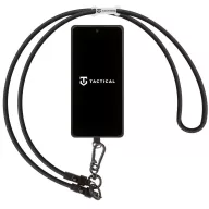   Tactical Wire Snake 2in1 USB-C-USB-C töltő-és adatkábel / univerzális vállpánt, 1,2m, fekete