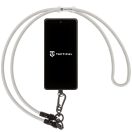 Tactical Wire Snake 2in1 USB-C-USB-C töltő-és adatkábel / univerzális vállpánt, 1,2m, fehér