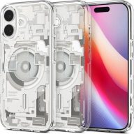   Spigen Ultra Hybrid MagFit Apple iPhone 17 tok, MagSafe, Zero One, Natural Titanium