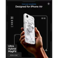  Spigen Ultra Hybrid MagFit Apple iPhone Air (2025) tok, MagSafe, Zero One, fehér