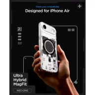   Spigen Ultra Hybrid MagFit Apple iPhone Air (2025) tok, MagSafe, Neo One, átlátszó