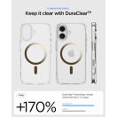 Spigen Ultra Hybrid MagFit Apple iPhone 17 tok, MagSafe, Clear Gold, átlátszó-arany