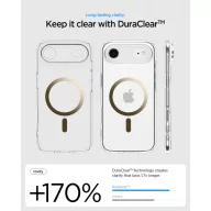   Spigen Ultra Hybrid MagFit Apple iPhone Air (2025) tok, MagSafe, Clear Gold, átlátszó-arany