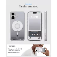   Spigen Ultra Hybrid MagFit Apple iPhone 17 tok, MagSafe, Classic Silver, ezüst