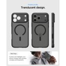 Spigen Ultra Hybrid MagFit Apple iPhone 17 Pro Max tok, MagSafe, Frost Black, fekete